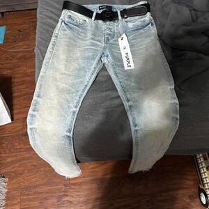 Purple jeans size 31